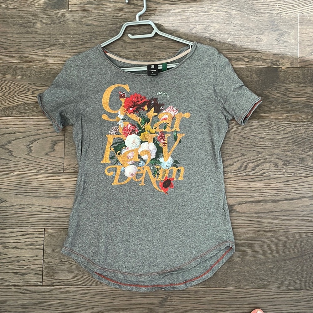 G-star gray t -shirt
